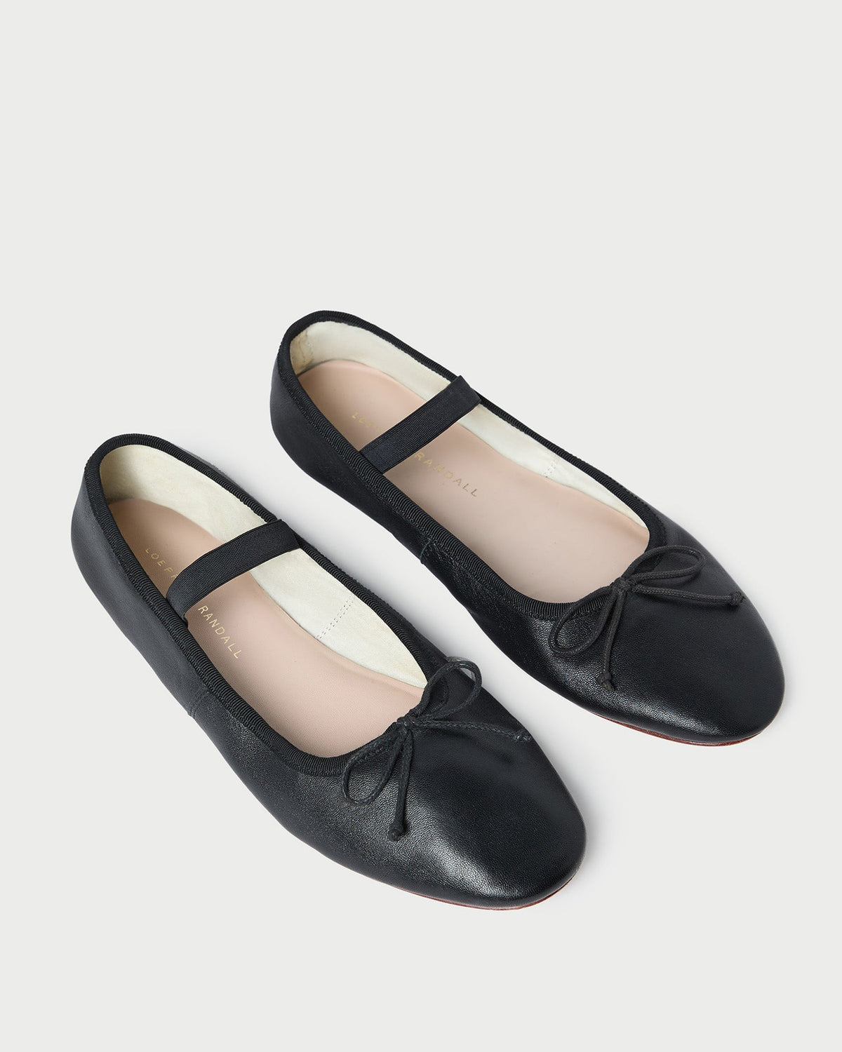 Leonie Black Leather Ballet Flat - Loeffler Randall Trusted