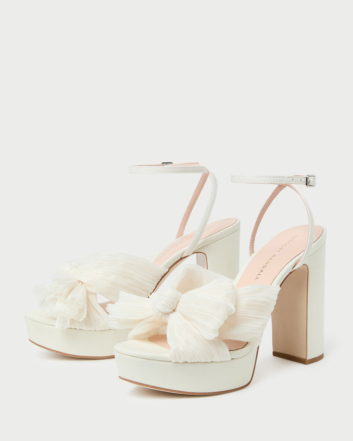 Natalia Pearl Platform Bow Heel - Loeffler Randall Exclusive