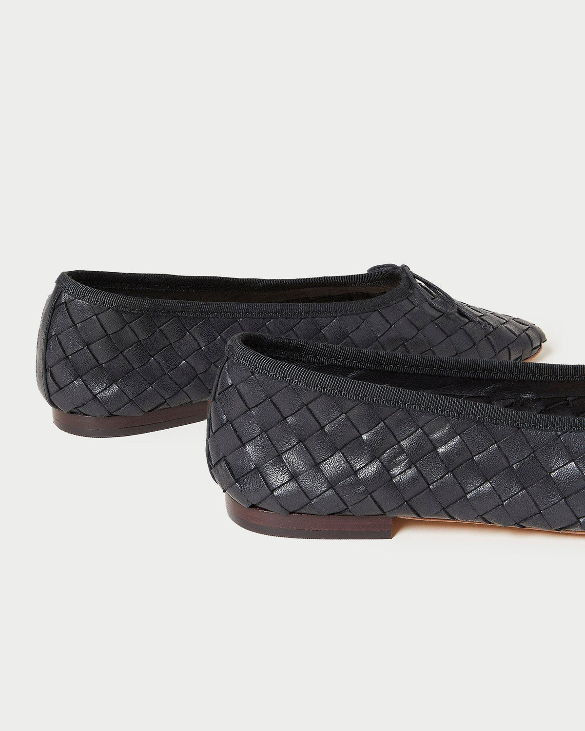 Landry Black Woven Ballet Flat - Loeffler Randall Smart Buy