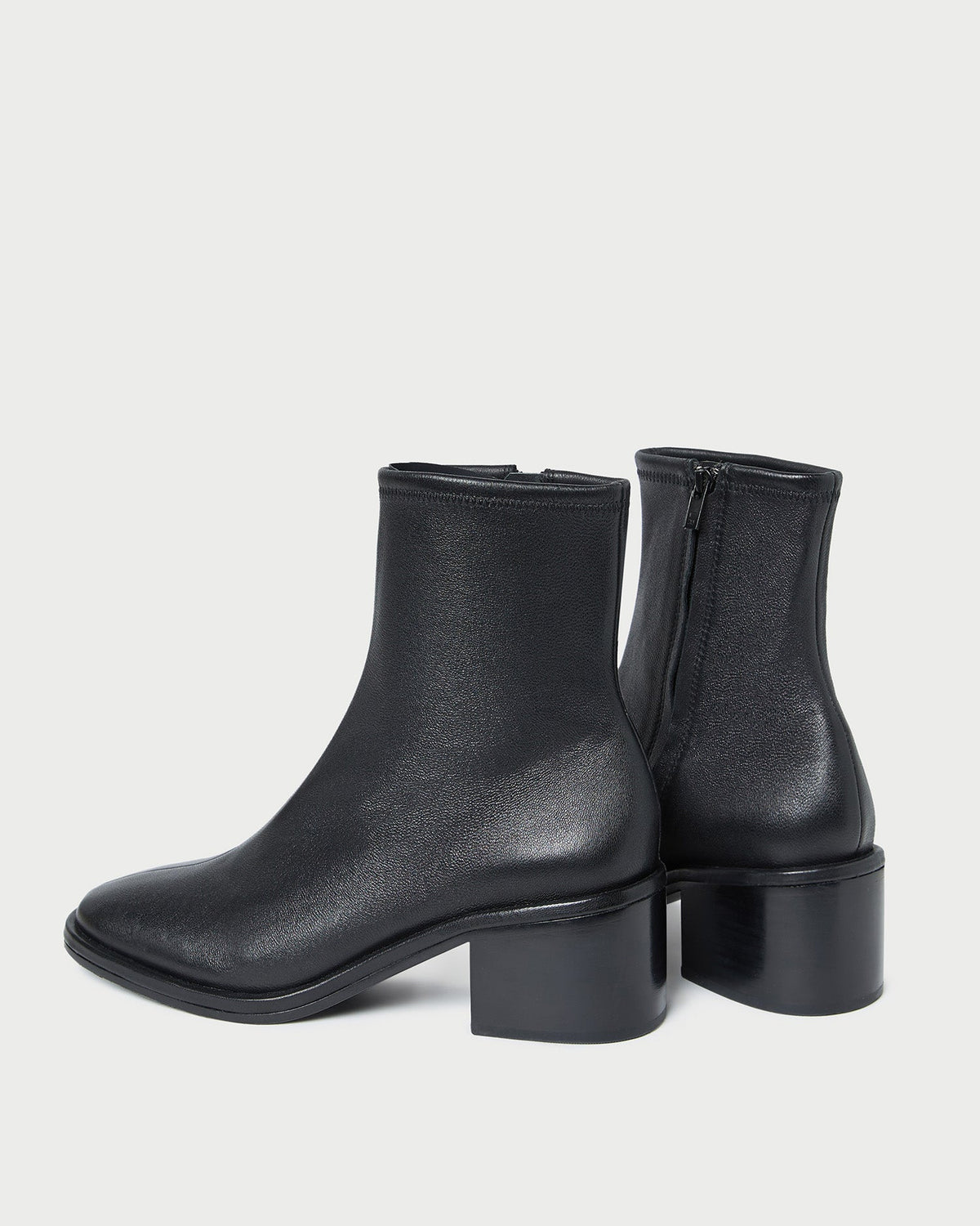 Roxy Black Leather Ankle Bootie - Loeffler Randall Deals