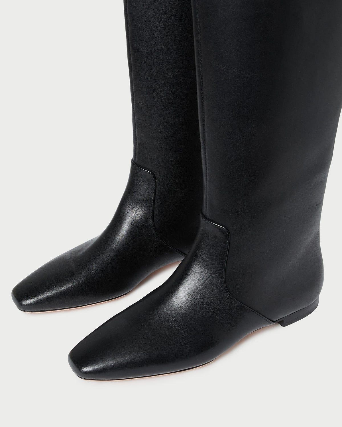 Lillian Black Leather Tall Boot - Loeffler Randall Everyday