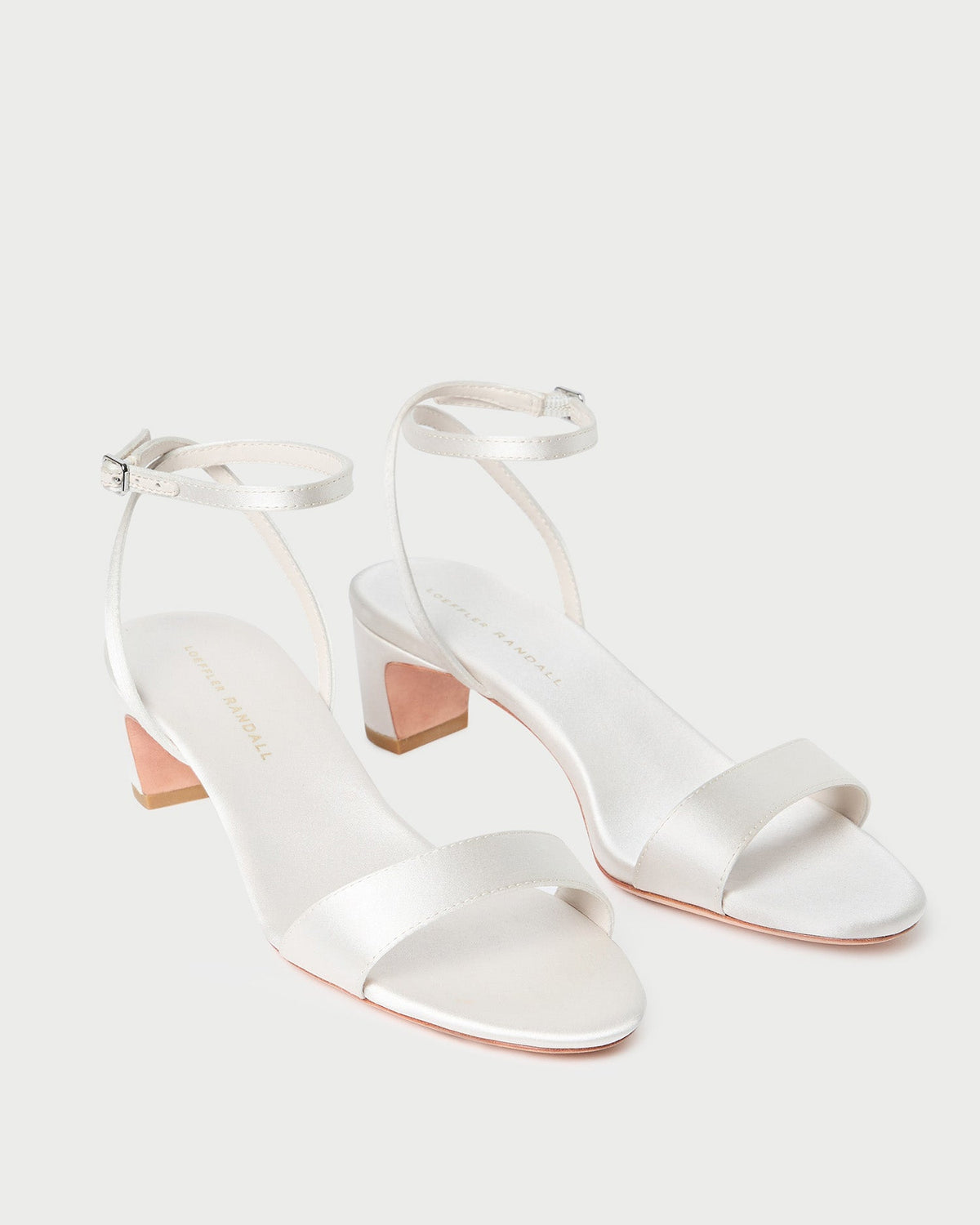 Alice Cream Satin Sandal - Loeffler Randall Classic