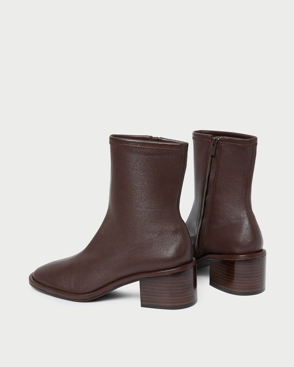 Roxy Espresso Leather Ankle Bootie - Loeffler Randall Trusted