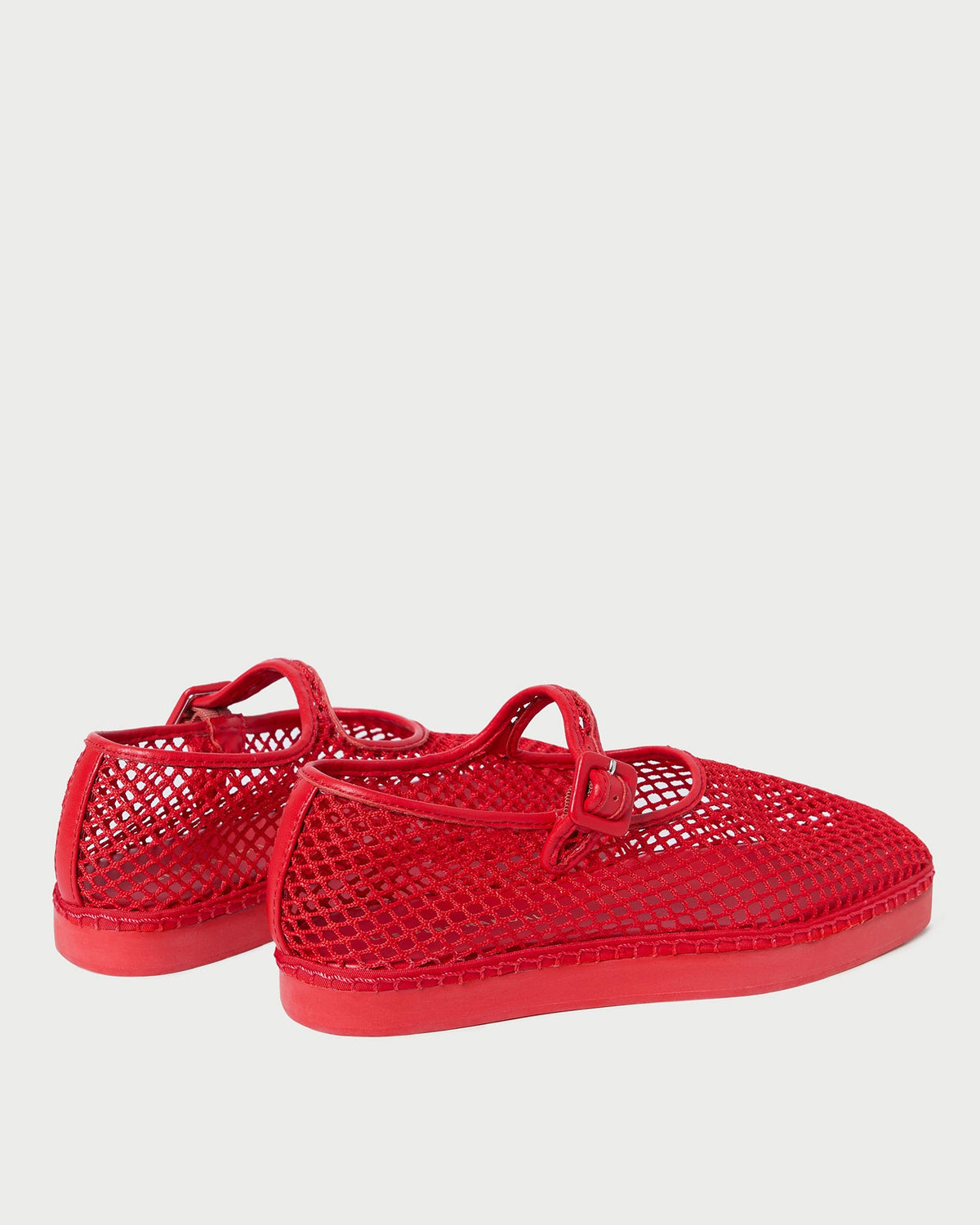 Rita Red Netted Mary Jane - Loeffler Randall Trusted