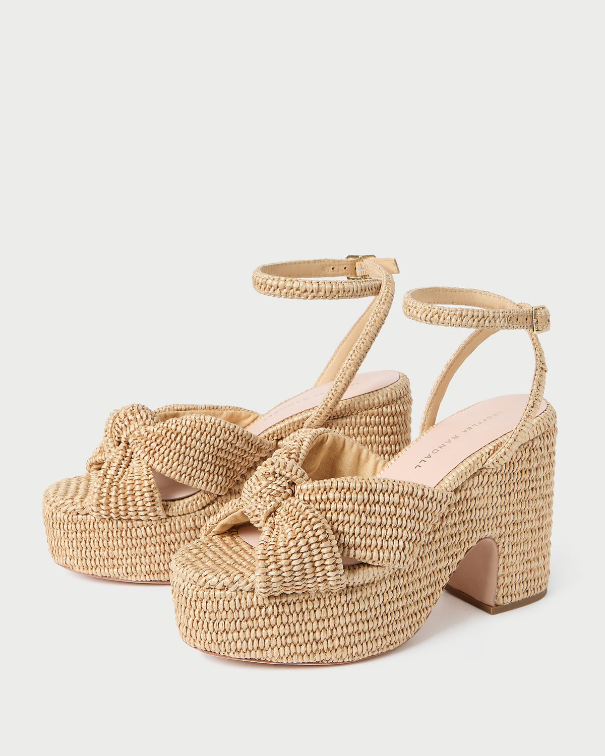 Liza Natural Platform Sandal - Loeffler Randall Exclusive