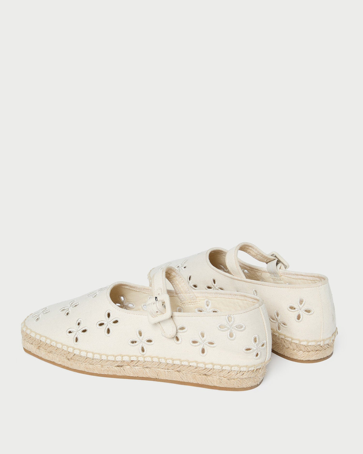 Clover Natural Embroidered Espadrille - Loeffler Randall Popular