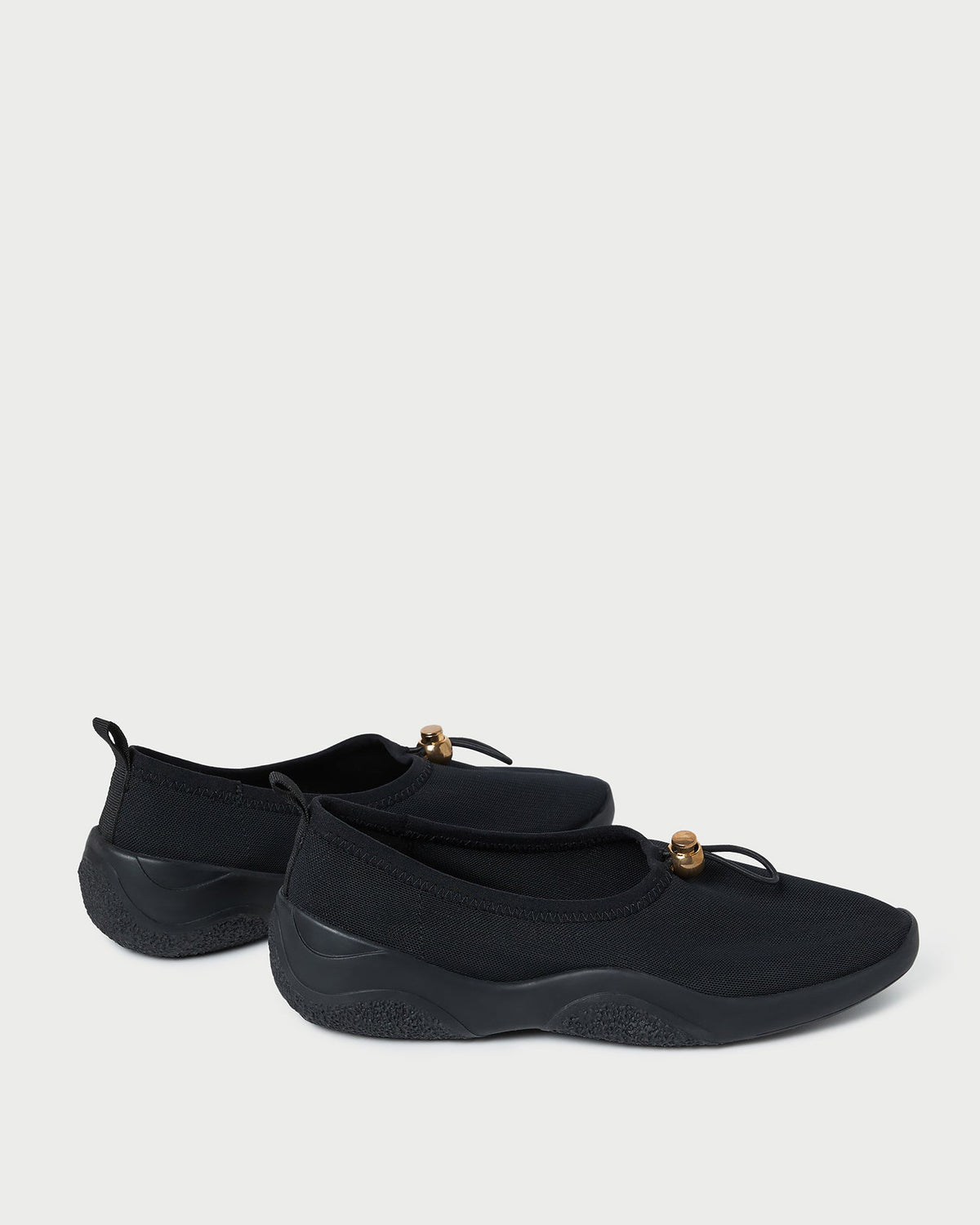 Raina Black Mesh Flat - Loeffler Randall Top Pick