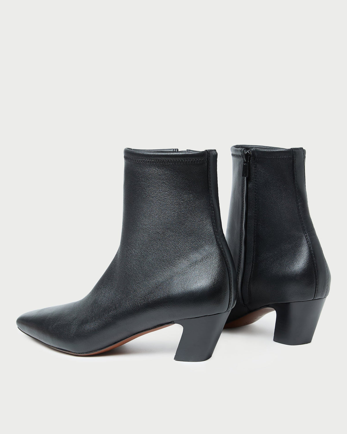 Doria Black Leather Ankle Boot - Loeffler Randall Quality