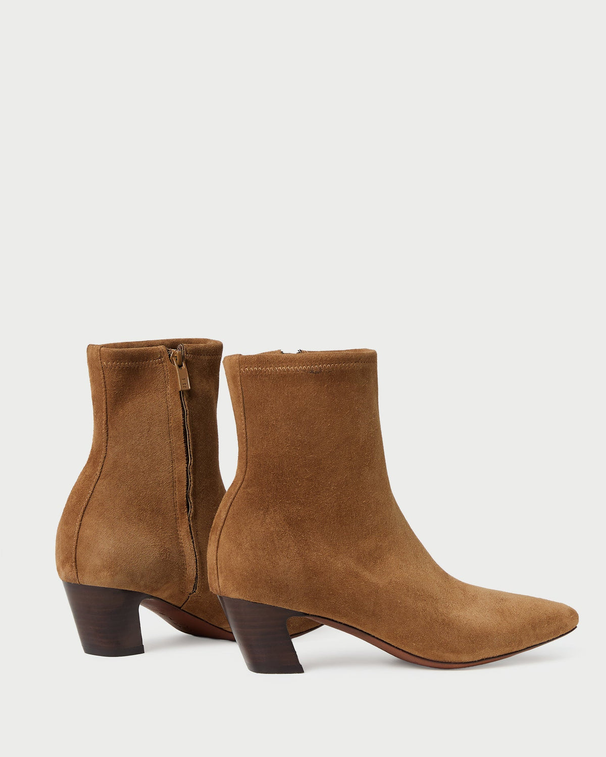 Doria Cacao Suede Ankle Boot - Loeffler Randall Discount