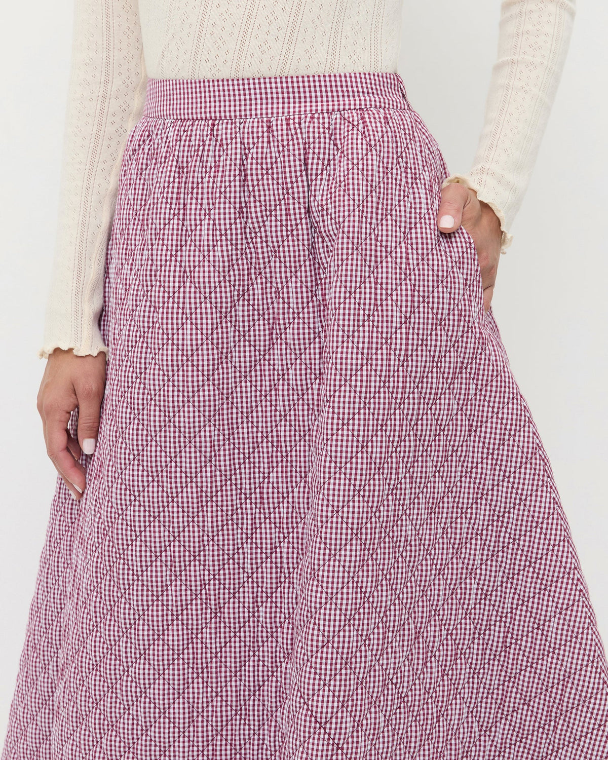 Clara Quilted Skirt - Loeffler Randall Featured