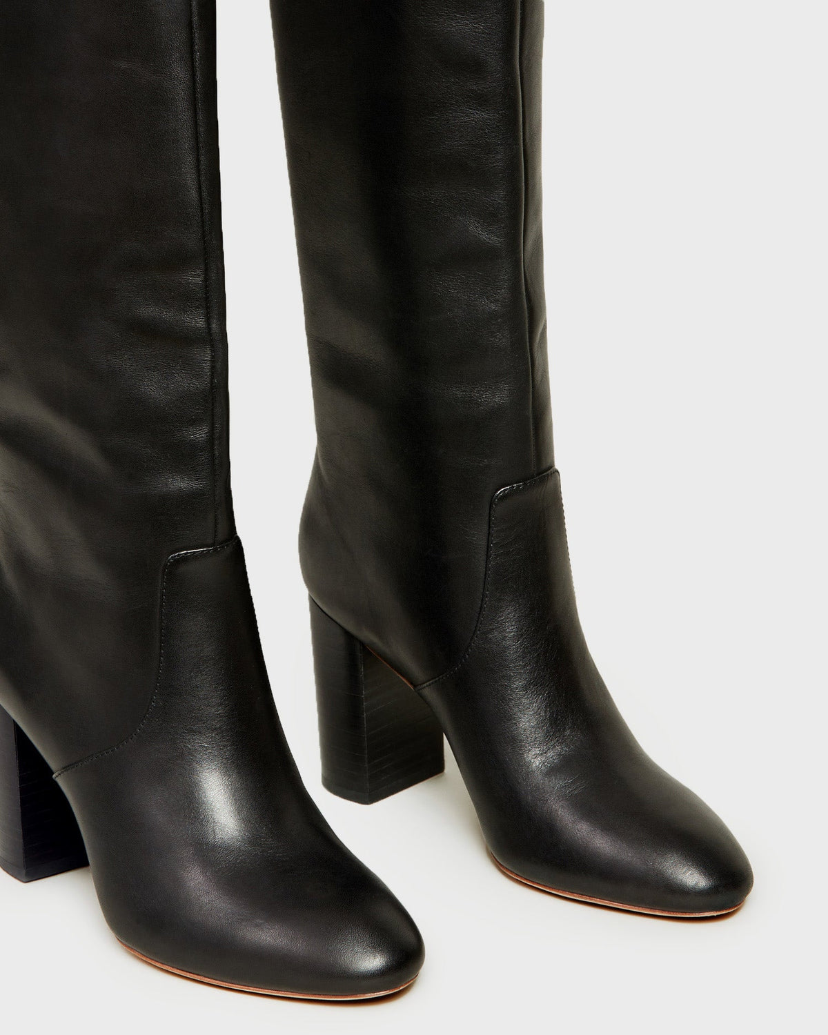 Goldy Black Leather Tall Boot - Loeffler Randall Classic