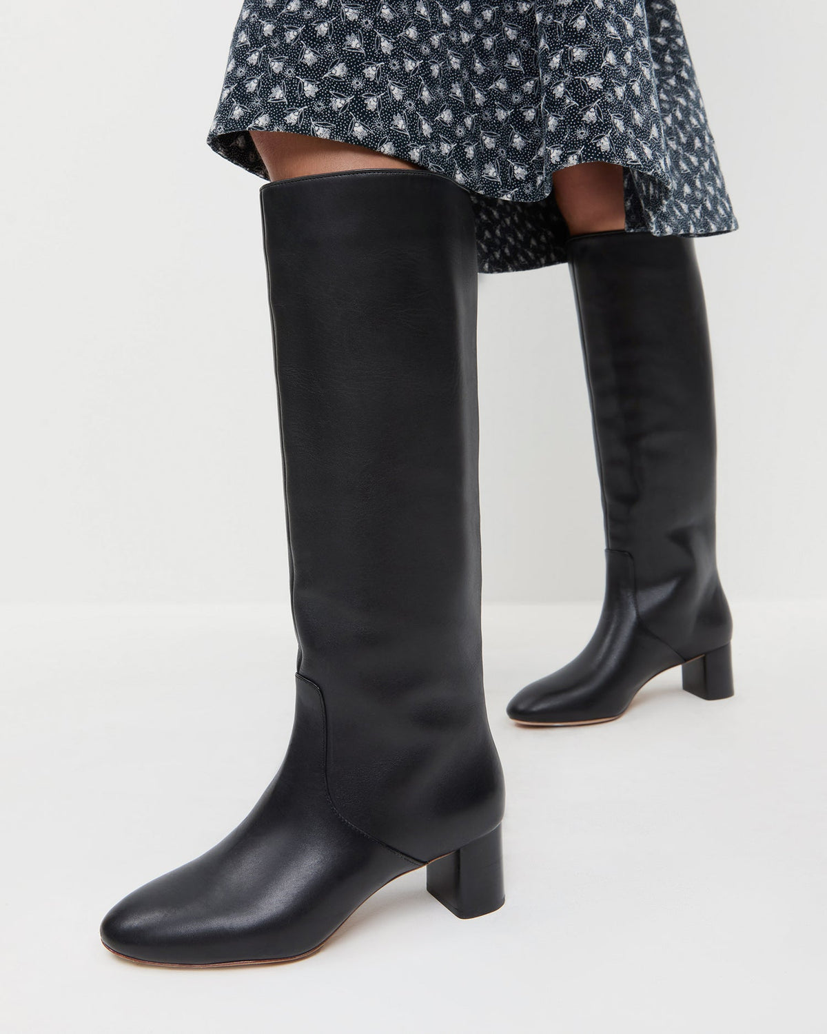 Gia Black Leather Tall Boot - Loeffler Randall New
