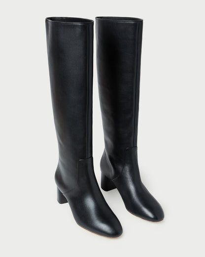 Gia Black Leather Tall Boot - Loeffler Randall New