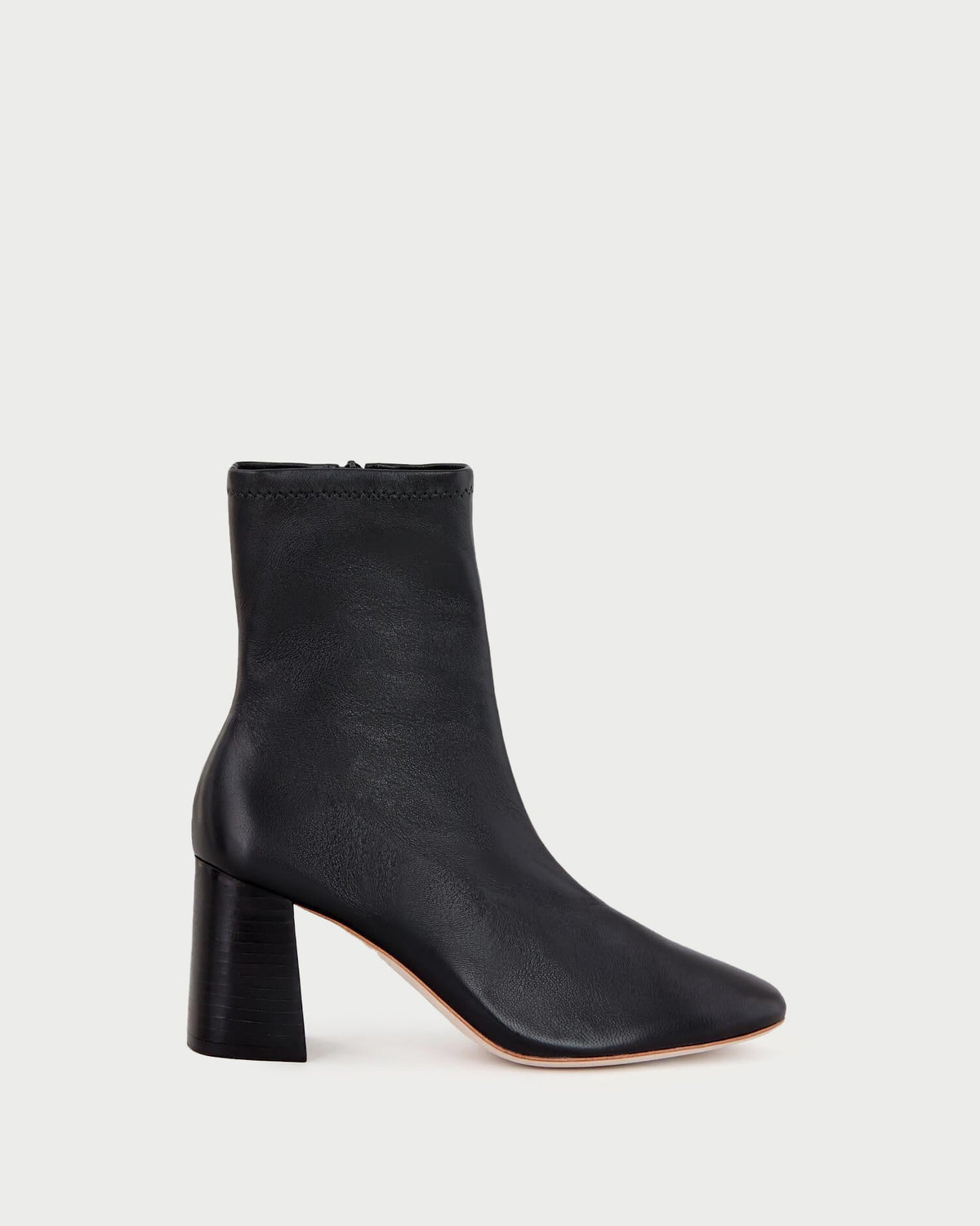 Elise Black Leather Stretch Bootie - Loeffler Randall Trending