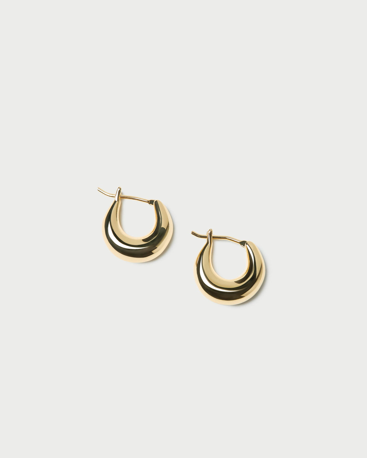Adeline Gold Mini Dome Hoop Earring - Loeffler Randall Customer Favorite