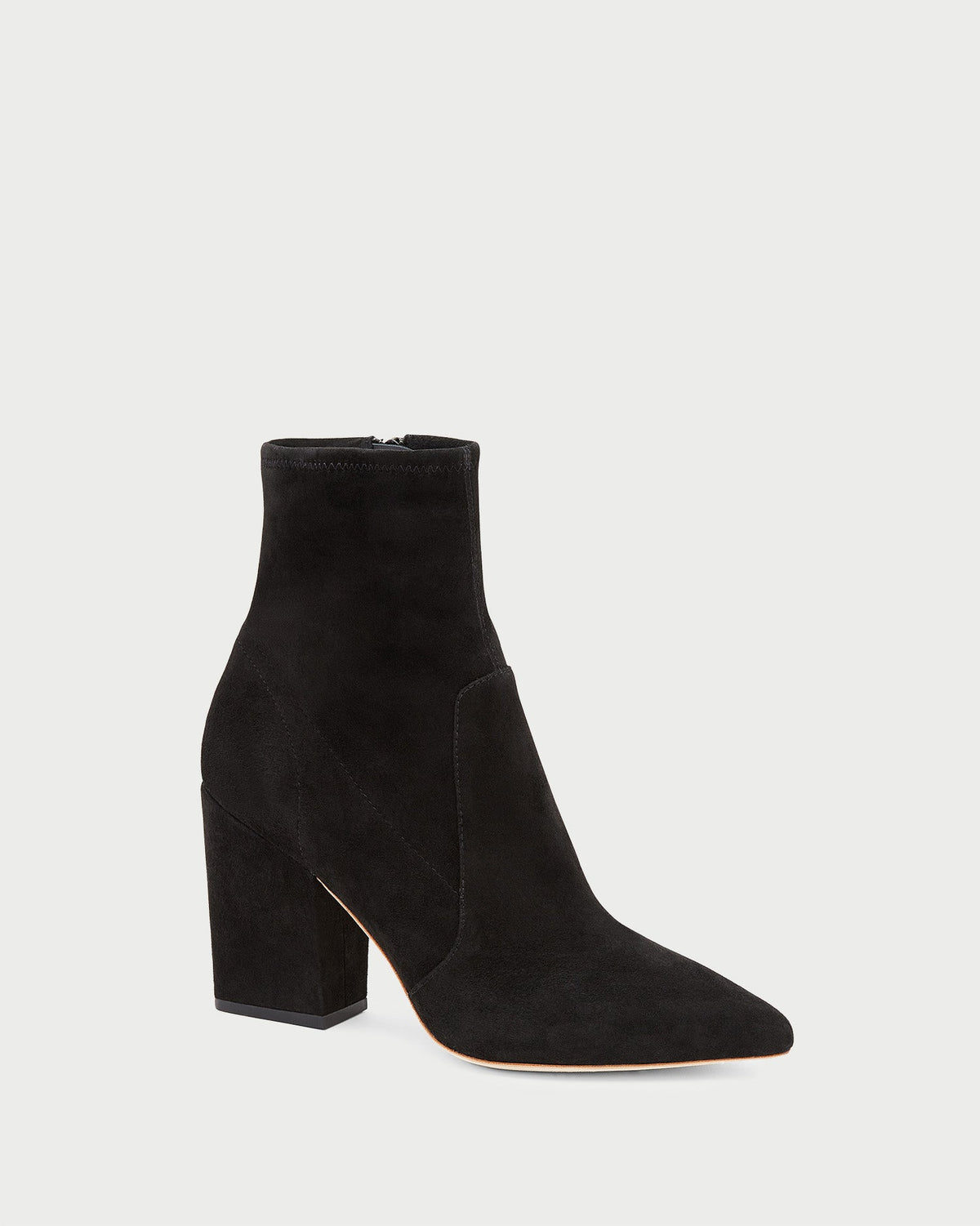 Isla Black Suede Ankle Bootie - Loeffler Randall Deals