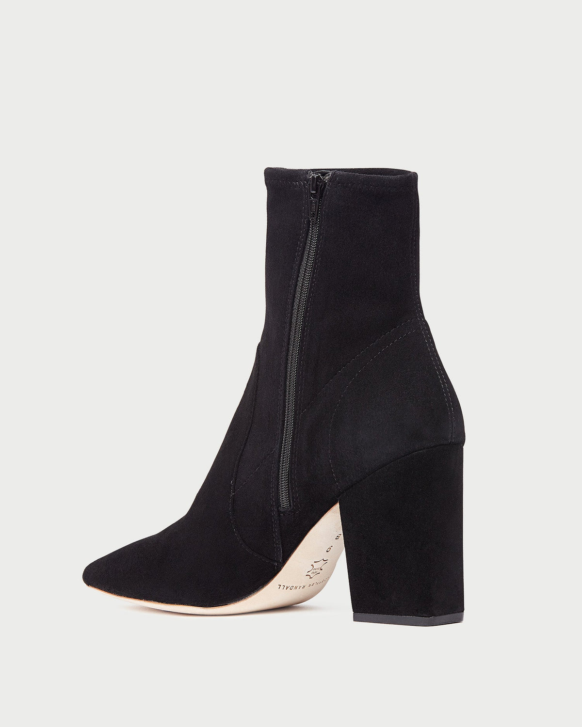 Isla Black Suede Ankle Bootie - Loeffler Randall Deals