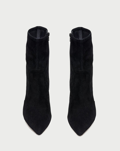 Isla Black Suede Ankle Bootie - Loeffler Randall Deals