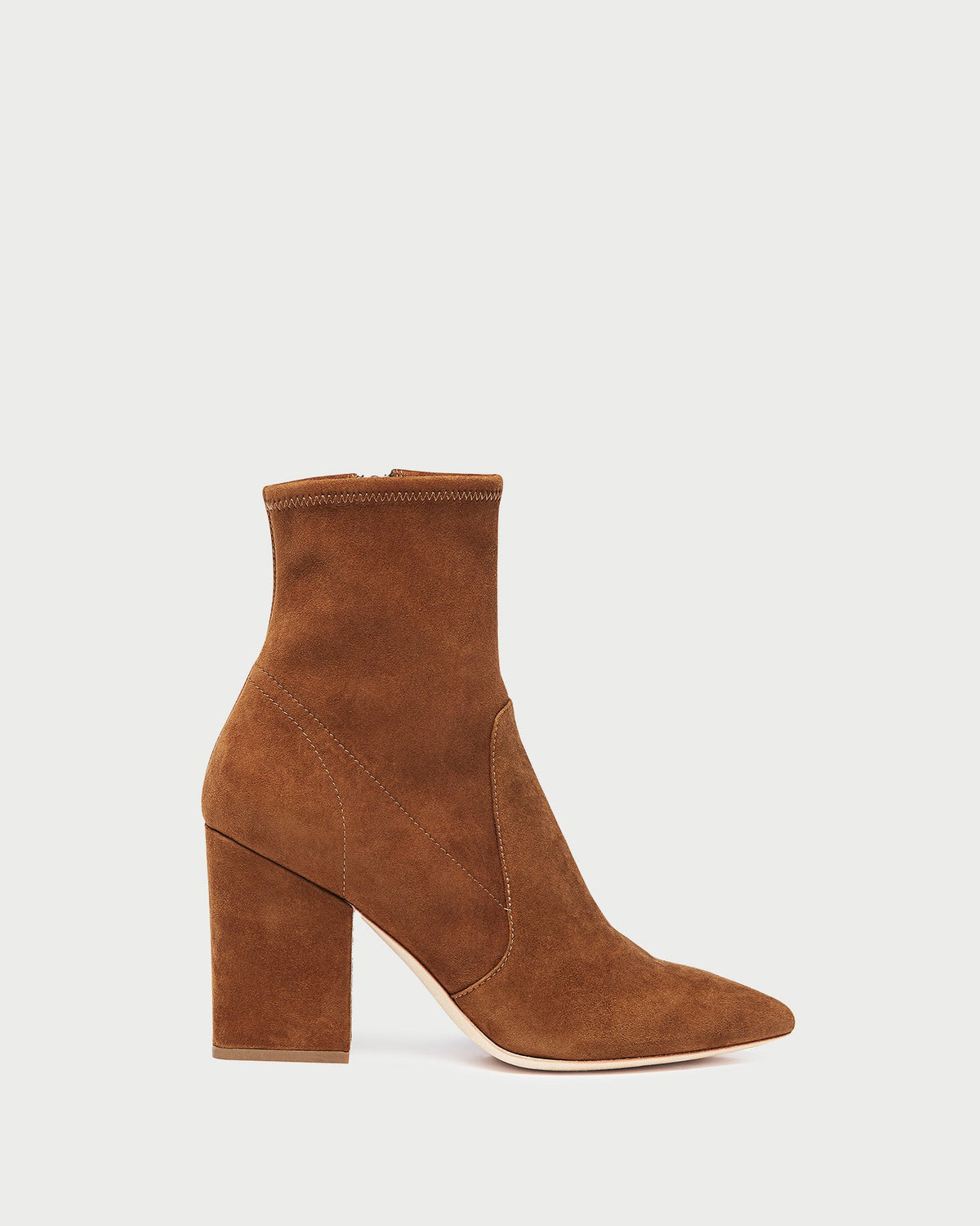 Isla Cacao Suede Ankle Bootie - Loeffler Randall Customer Favorite