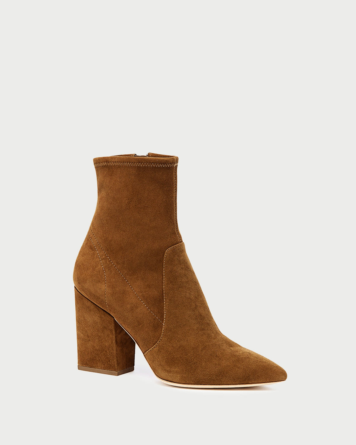 Isla Cacao Suede Ankle Bootie - Loeffler Randall Customer Favorite