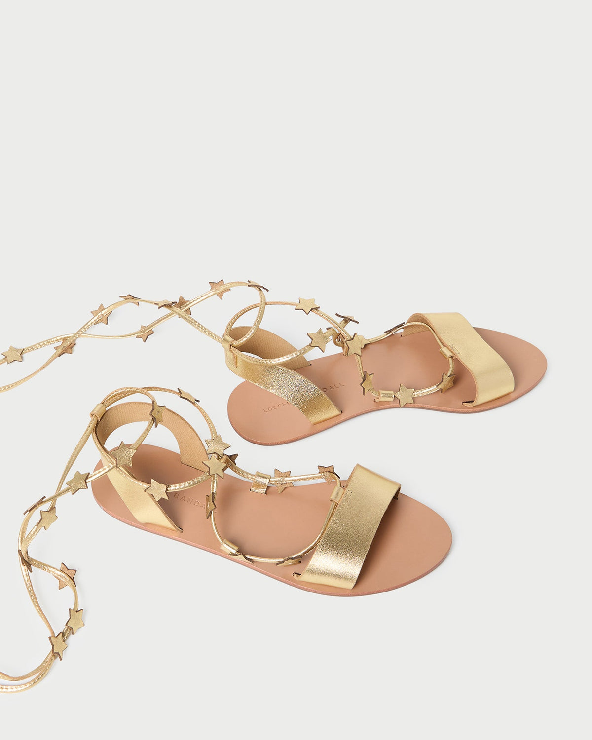 Starla Gold Wrap Sandal - Loeffler Randall Trusted