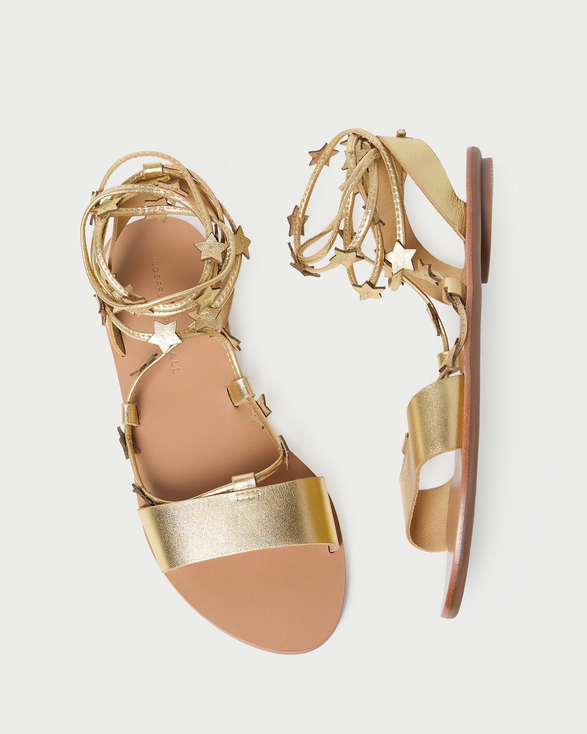 Starla Gold Wrap Sandal - Loeffler Randall Trusted
