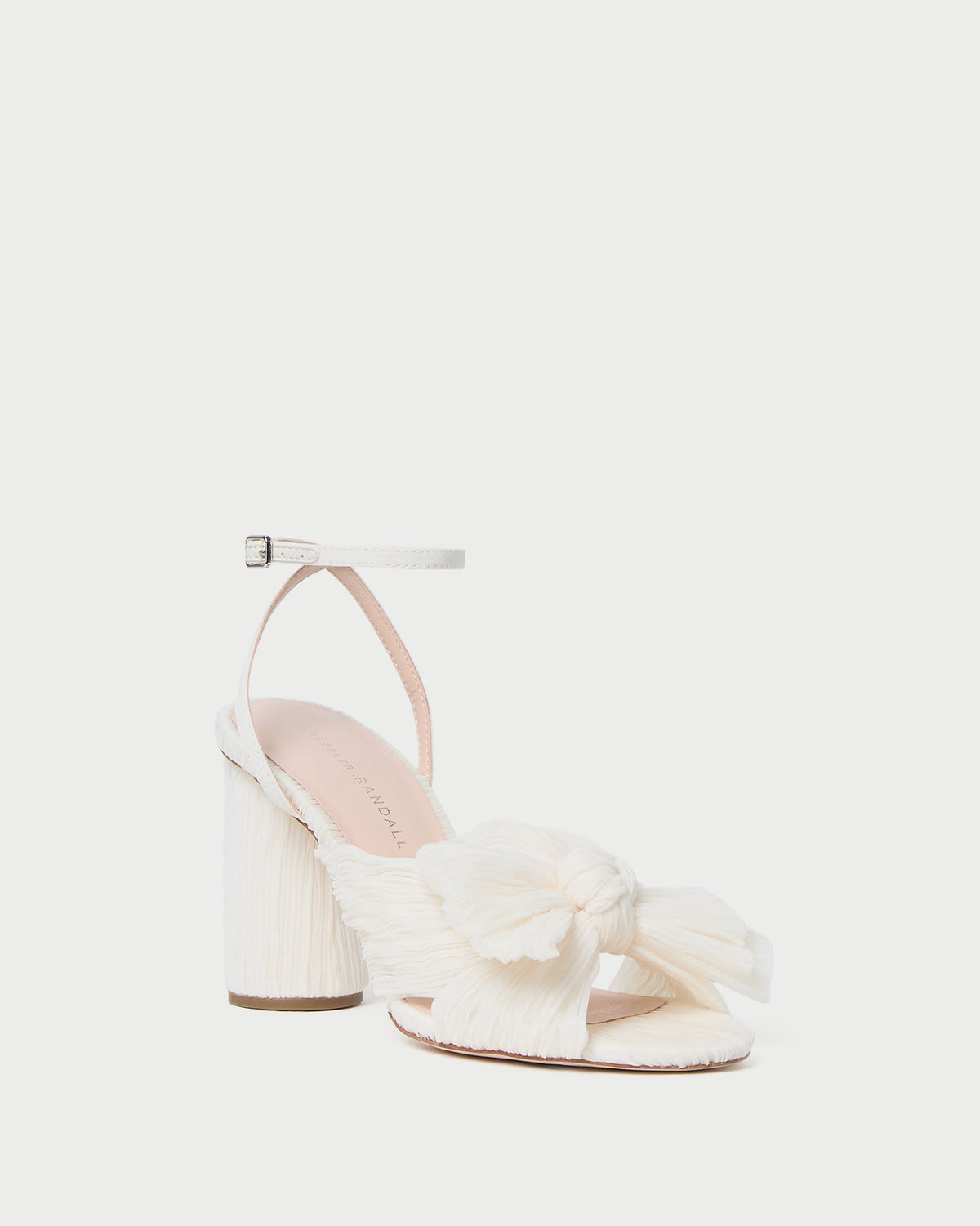 Camellia Pearl Pleated Bow Heel - Loeffler Randall Hot Sale