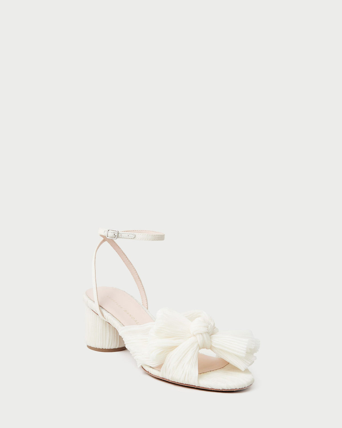 Dahlia Pearl Pleated Bow Heel - Loeffler Randall Value