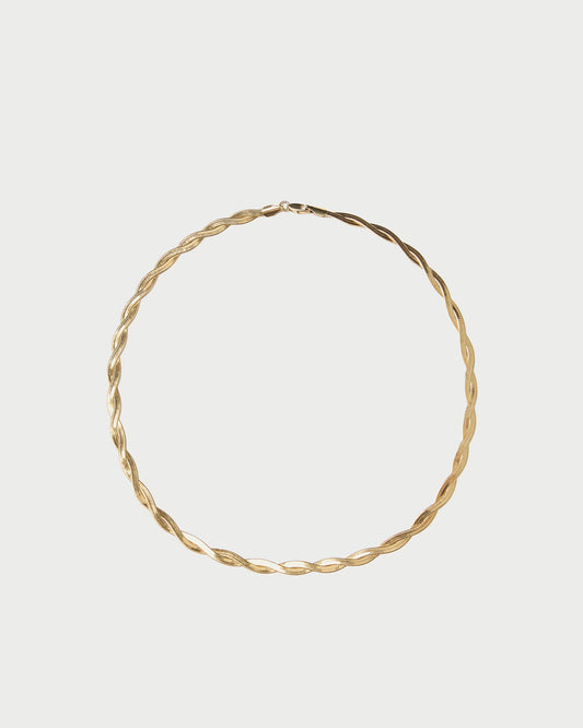 Kennedy Gold Twisted Chain Necklace - Loeffler Randall Best Seller
