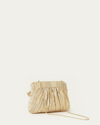 Rayne Gold Bow Clutch - Loeffler Randall Essential