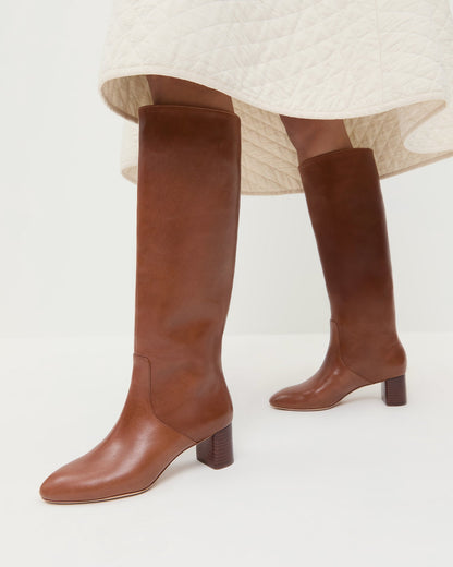 Gia Safari Leather Tall Boot - Loeffler Randall Trusted