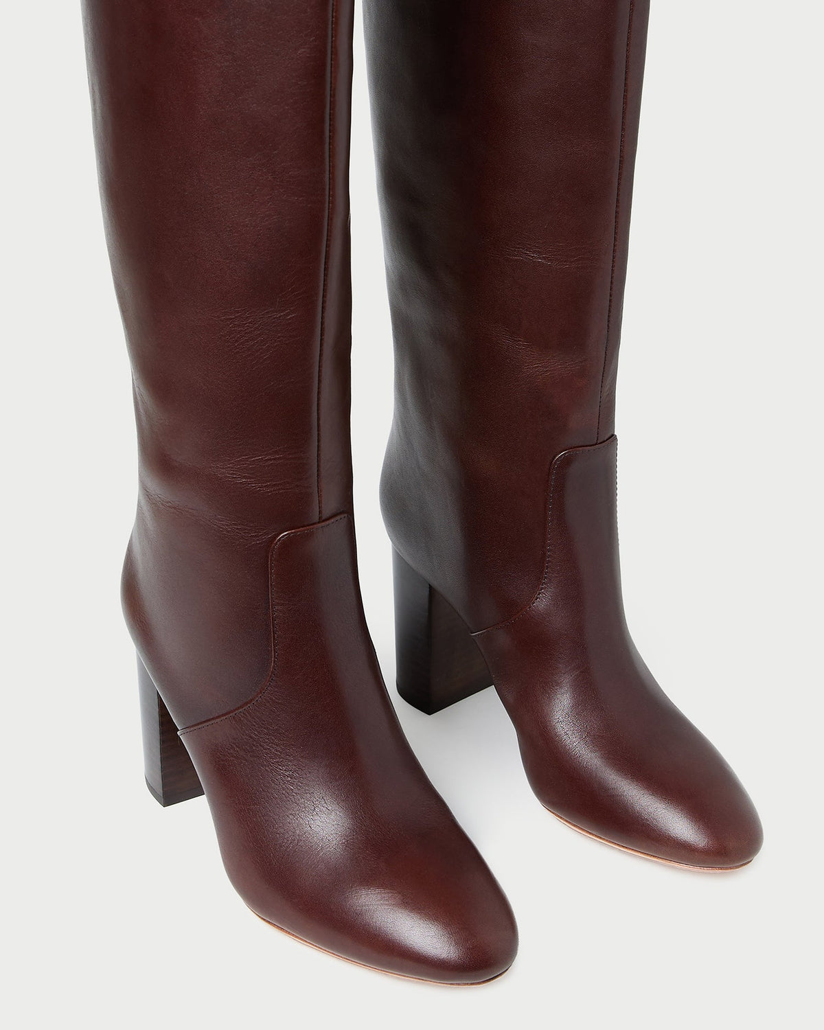 Goldy Espresso Leather Tall Boot - Loeffler Randall Trusted