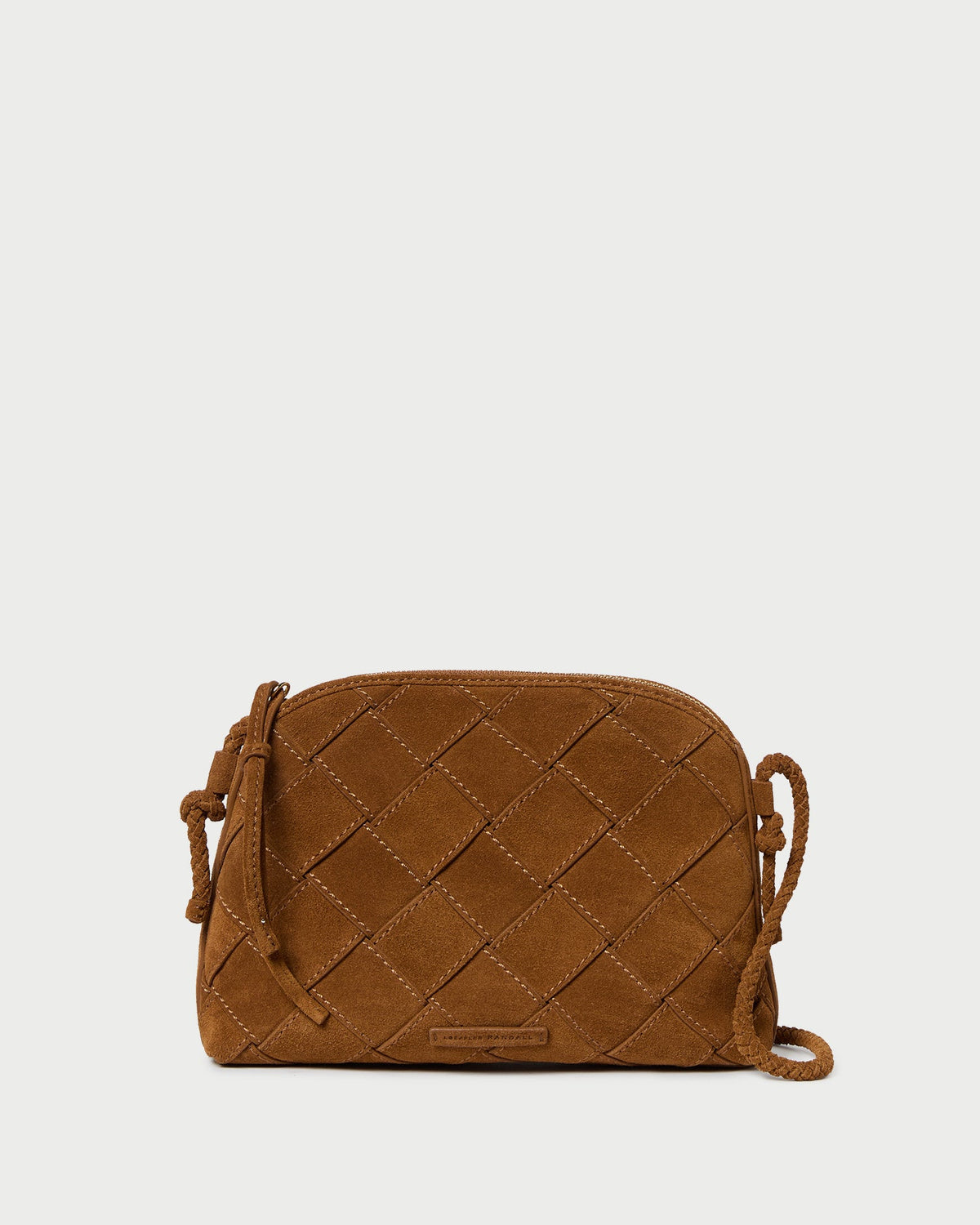 Mallory Cacao Woven Suede Crossbody - Loeffler Randall Best Seller