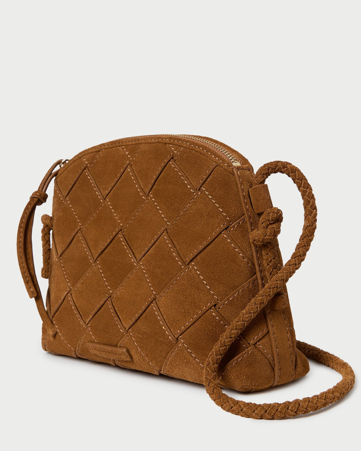 Mallory Cacao Woven Suede Crossbody - Loeffler Randall Best Seller