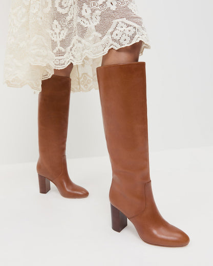 Goldy Safari Leather Tall Boot - Loeffler Randall Special Offer