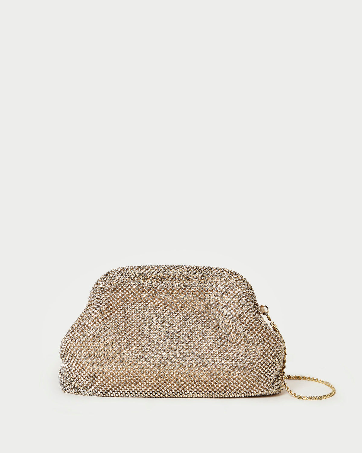 Doreen Gold Diamanté Frame Pouch - Loeffler Randall Best Seller