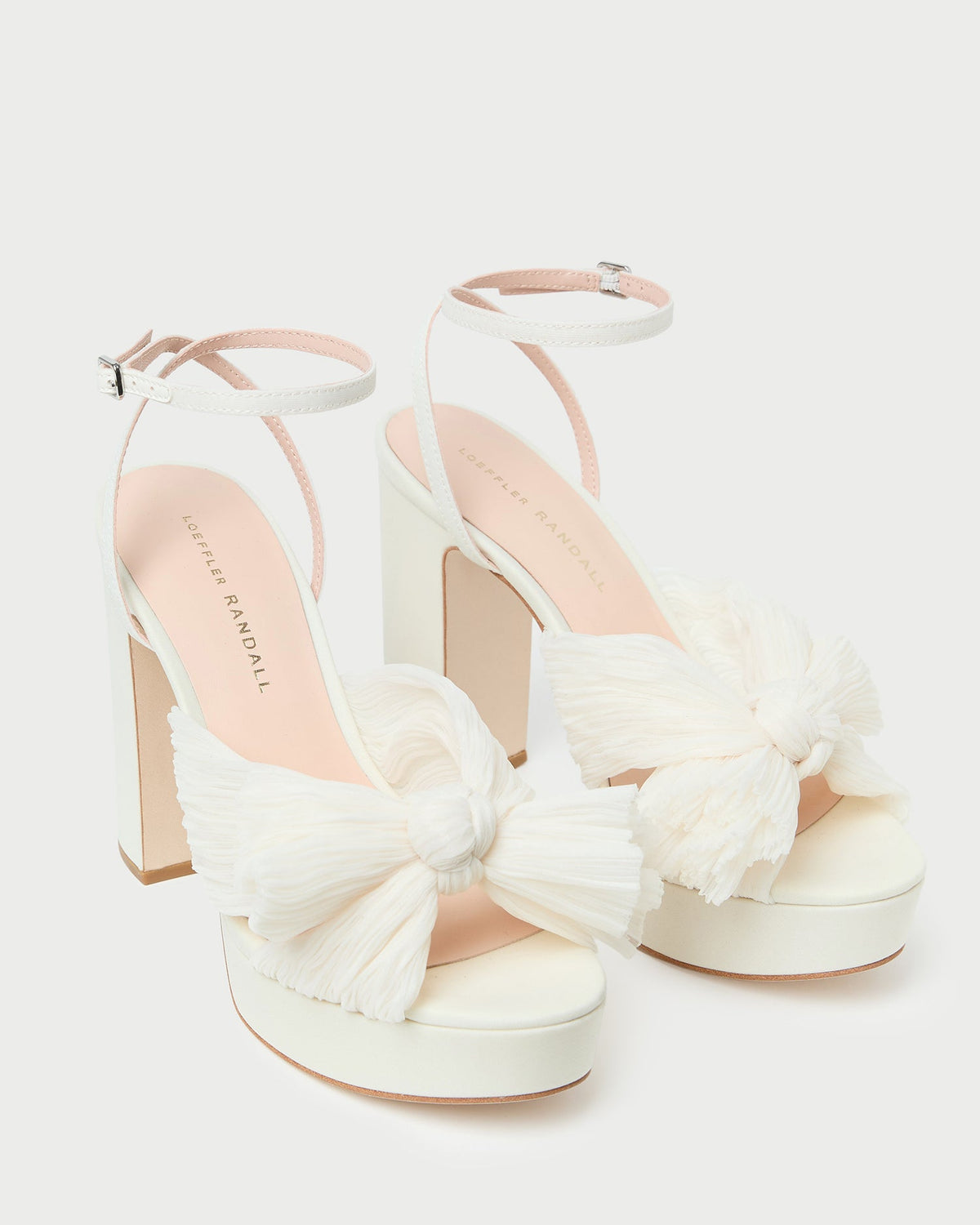 Natalia Pearl Platform Bow Heel - Loeffler Randall Exclusive
