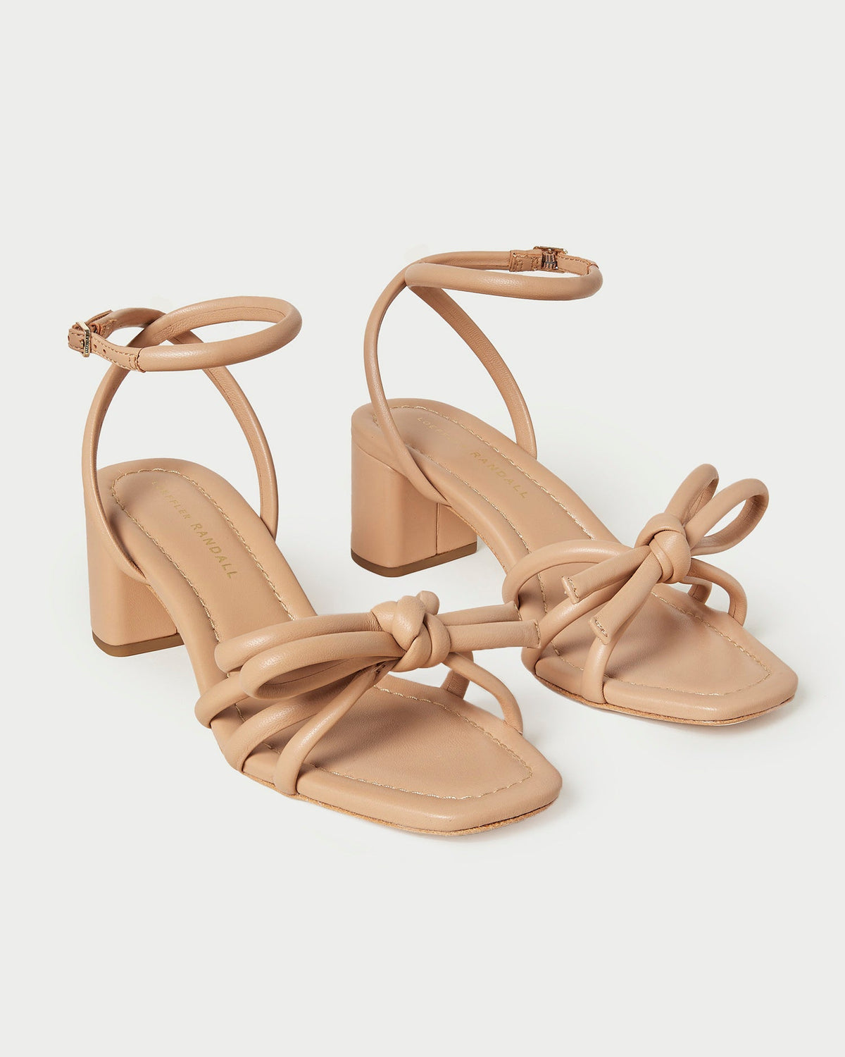 Mikel Dune Bow Mid-Heel Sandal - Loeffler Randall Trusted