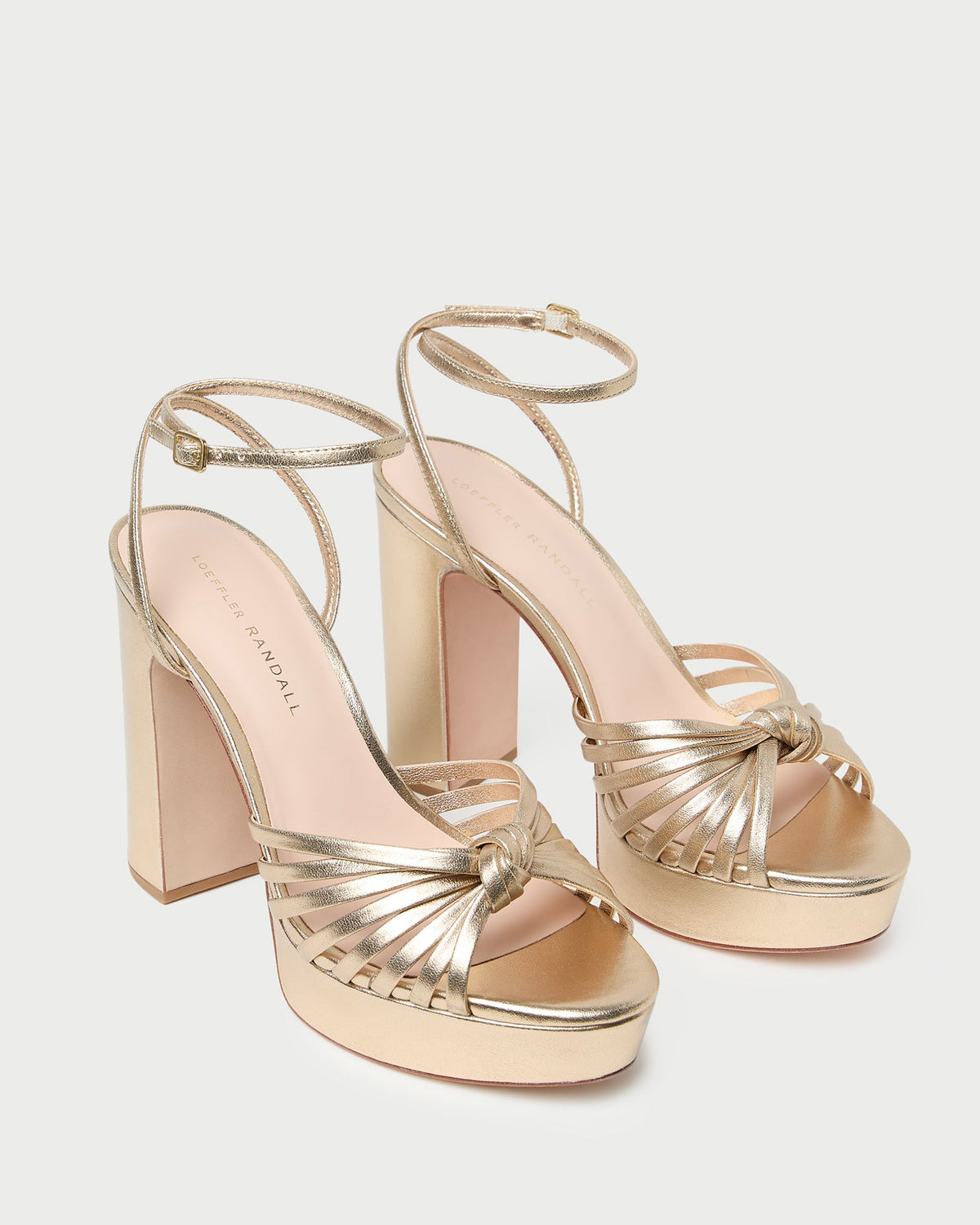 Rivka Champagne Knot Platform Sandal - Loeffler Randall Premium