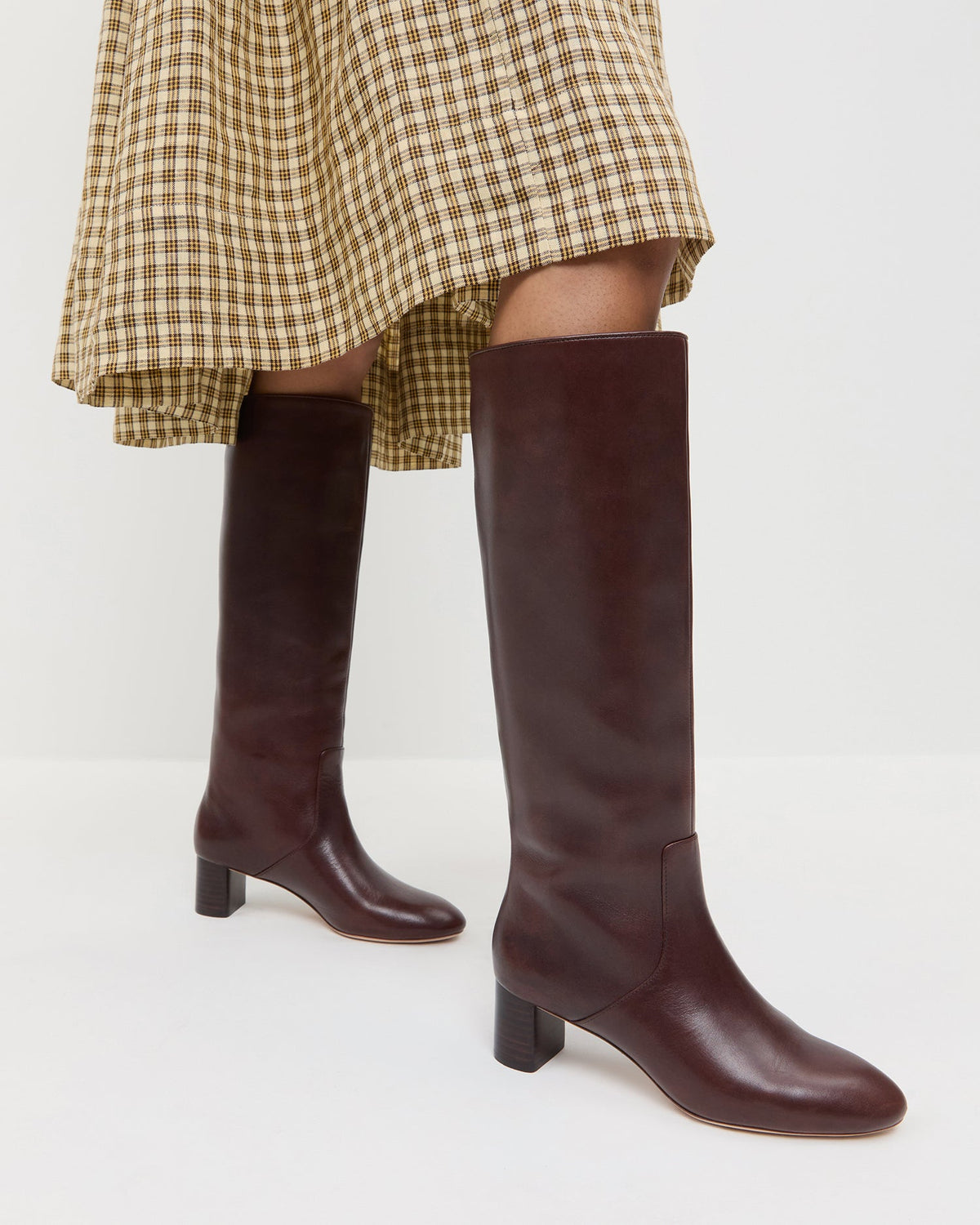 Gia Espresso Leather Tall Boot - Loeffler Randall Trending