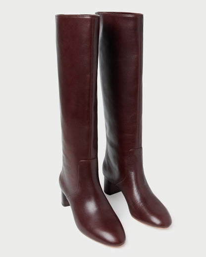 Gia Espresso Leather Tall Boot - Loeffler Randall Trending