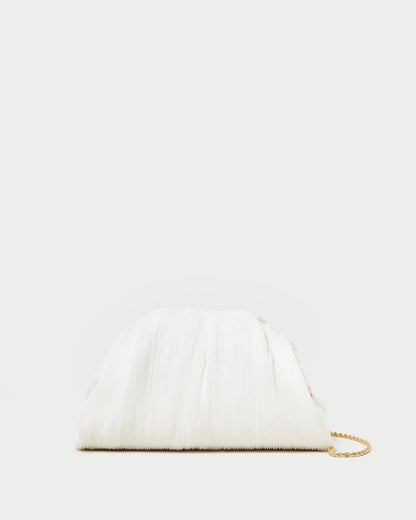 Bailey Pearl Pleated Dome Clutch - Loeffler Randall Quality