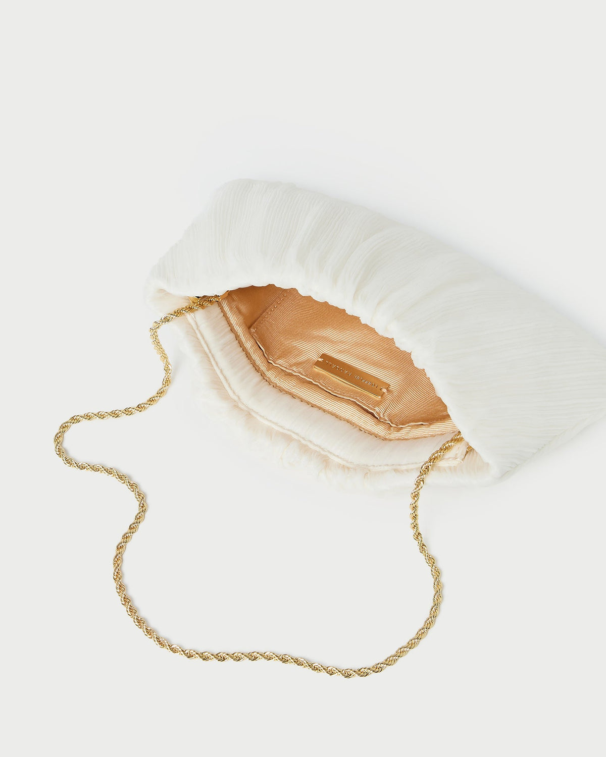 Brit Pearl Flat Pleated Clutch - Loeffler Randall Everyday
