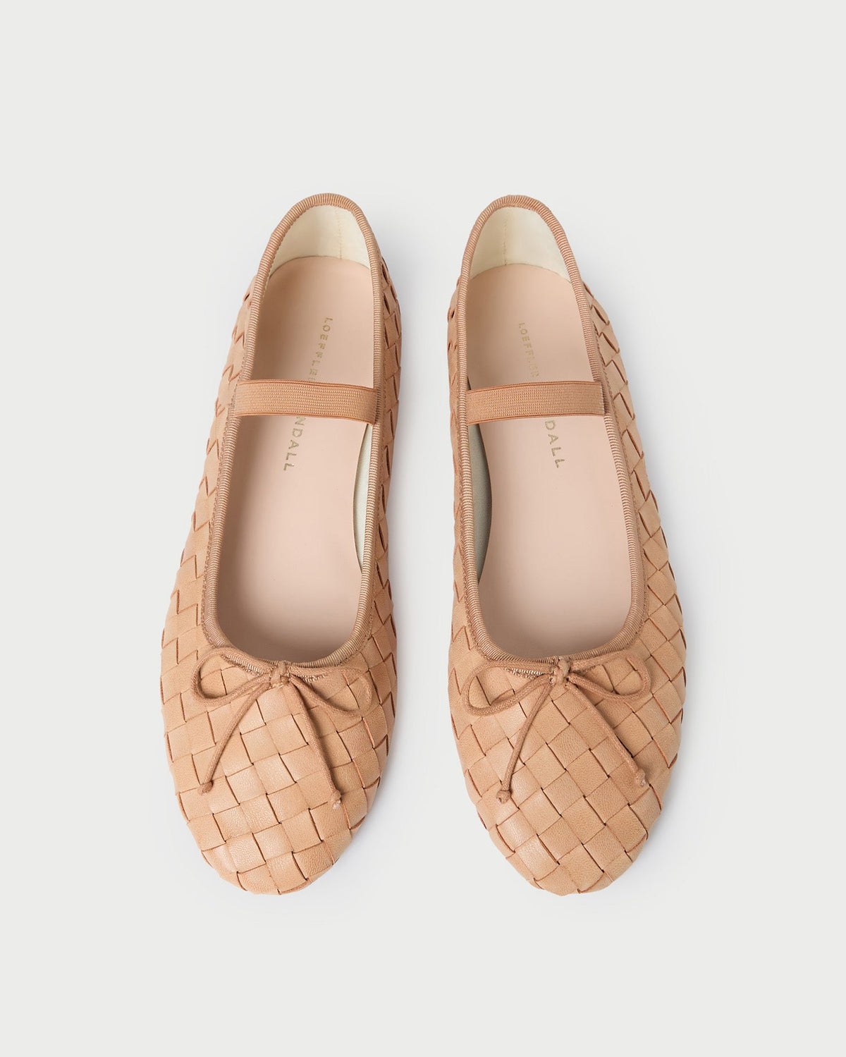 Leonie Honey Woven Ballet Flat - Loeffler Randall Customer Favorite