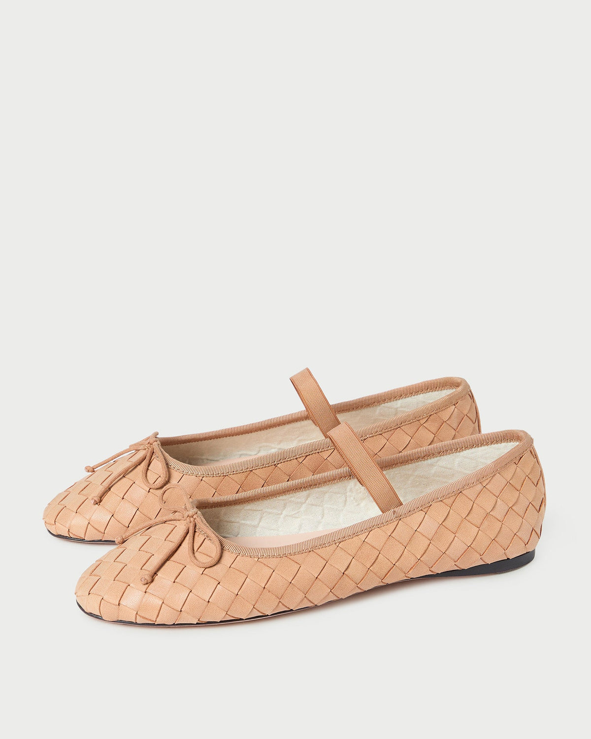 Leonie Honey Woven Ballet Flat - Loeffler Randall Customer Favorite