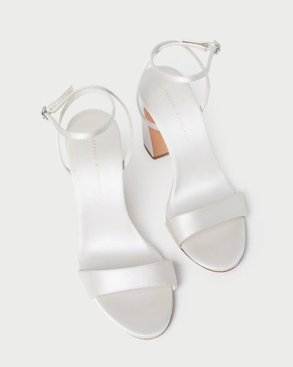 Malia Cream Curved-Heel Sandal - Loeffler Randall Special Offer
