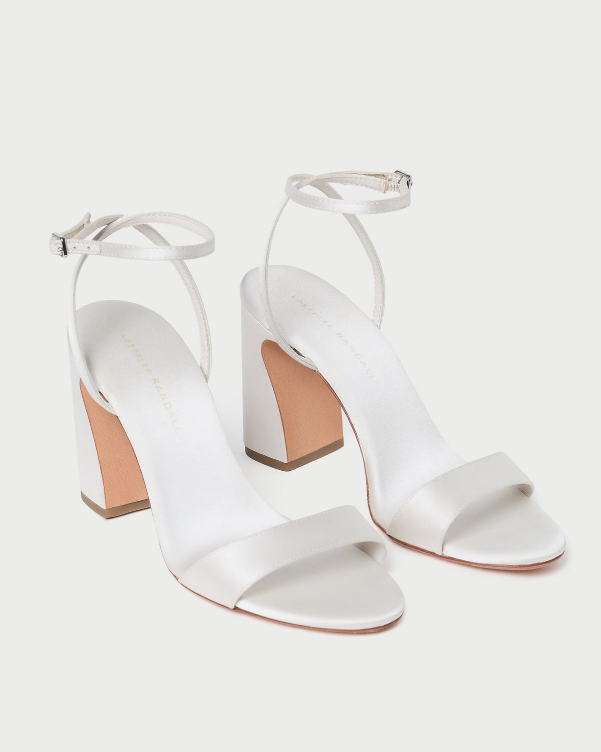Malia Cream Curved-Heel Sandal - Loeffler Randall Special Offer