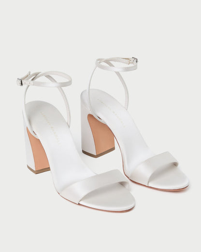 Malia Cream Curved-Heel Sandal - Loeffler Randall Special Offer