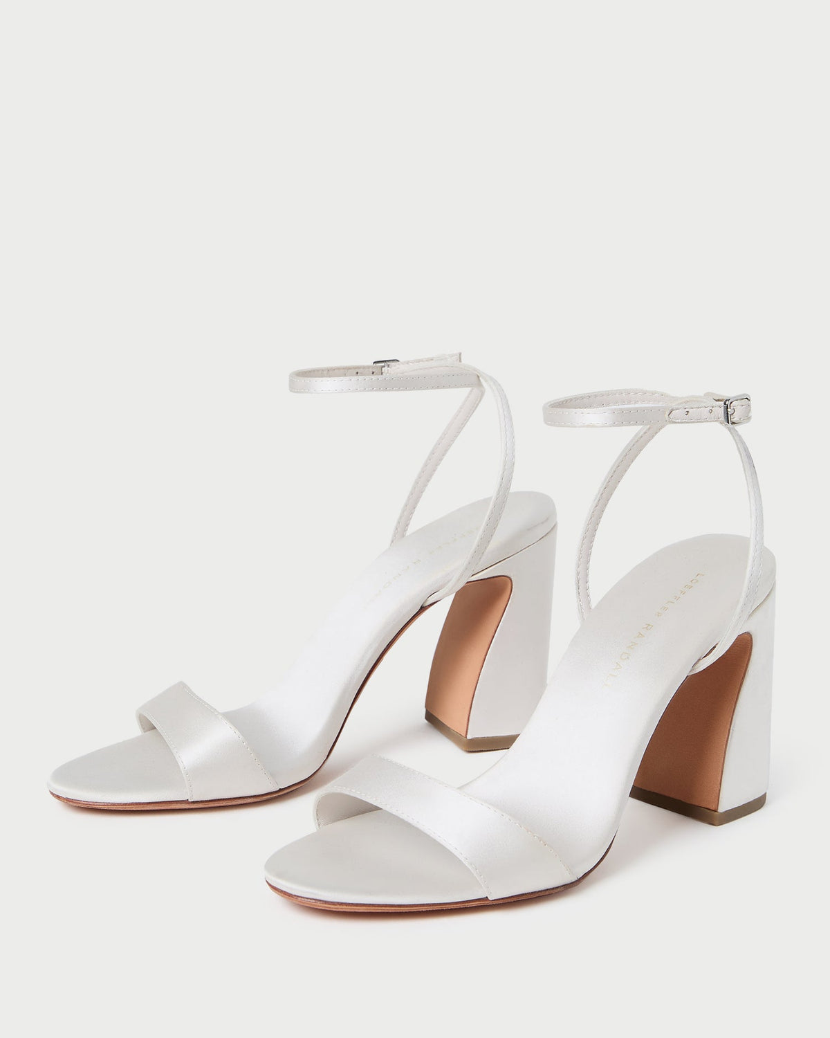 Malia Cream Curved-Heel Sandal - Loeffler Randall Special Offer