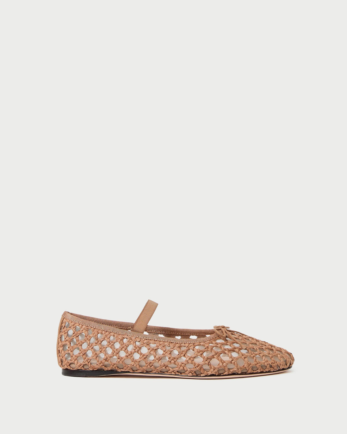 Leonie Brown Crochet Ballet Flat - Loeffler Randall Quality